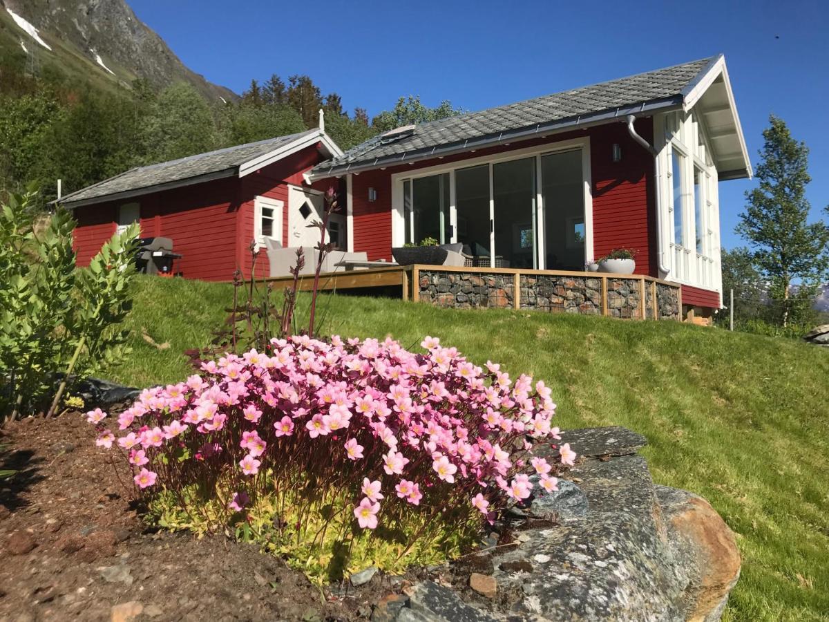 Kjosen Lodge, Lyngen. Lyngseidet Exterior foto